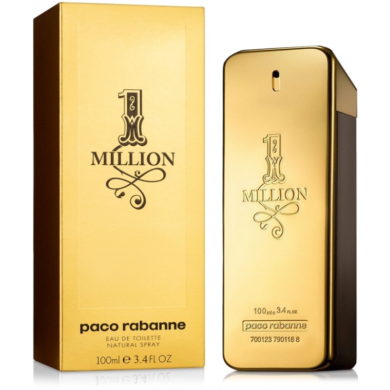 Парфум Paco Rabanne 1 One Million Eau de Toilette 100 мл (примяті) (люкс копія)