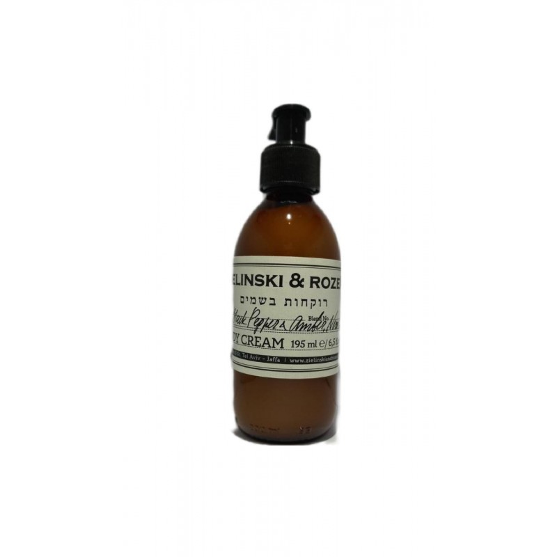 Крем для тела Zielinski & Rozen BLACK PEPPER & AMBER, NEROLI Body Cream 195 мл