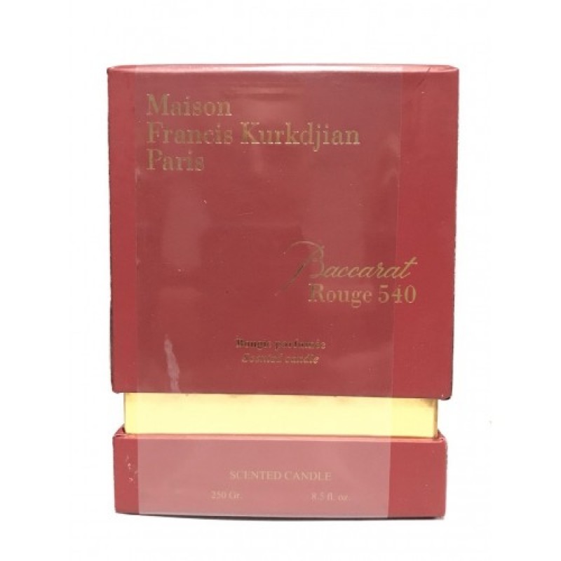 Свеча Maison Francis Kurkdjian Baccarat Rouge 540 Candle 250 g (уценка,без слюды)