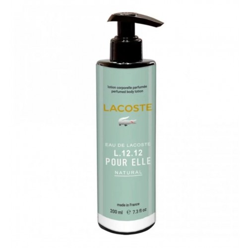 Парфюмированный лосьон для тела LACOSTE EAU DE LACOSTE L.12.12 POUR ELLE NATURAL 200 мл