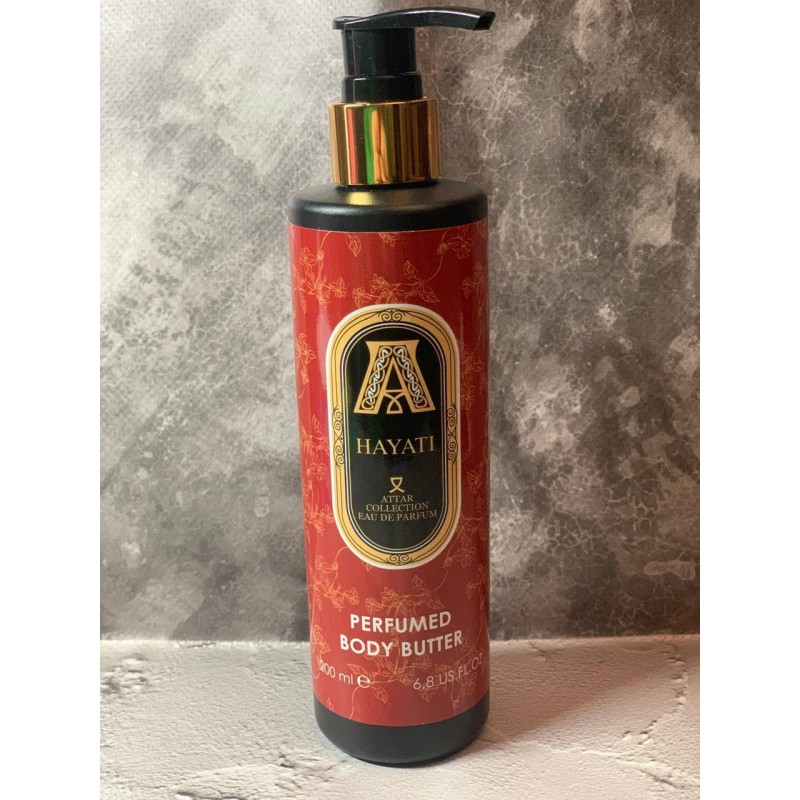 Парфумований лосьйон для тіла ATTAR COLLECTION - HAYATI 381 (н) Perfumed Bode Butter 200 мл