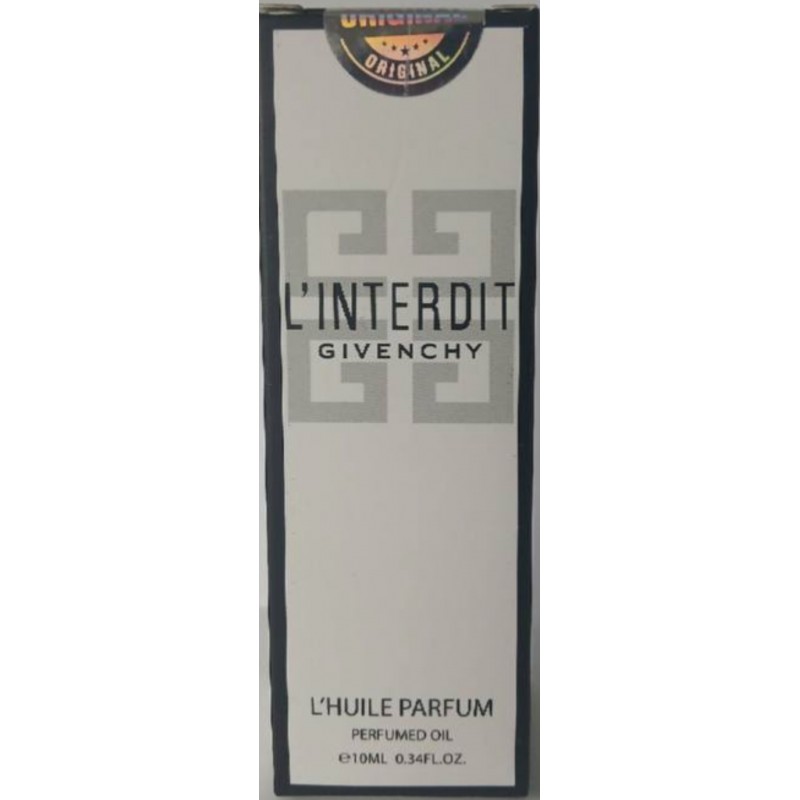 Парфум Givenchy L'Interdit 10 мл (12D)( масляні парфуми)
