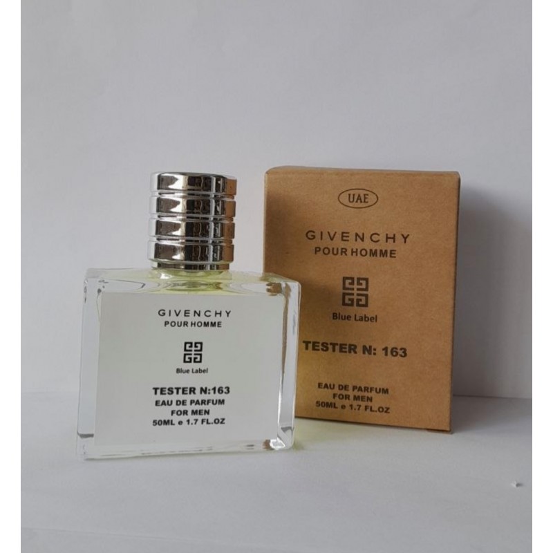 Міні парфум Givenchy Pour Homme Blue Label 50 мл (тестер UAE)