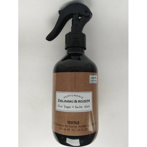 Ароматизатор для текстиля ZIELINSKI AND ROZEN BLACK PEPPER, VETIVER, NEROLI, AMBER 300 мл
