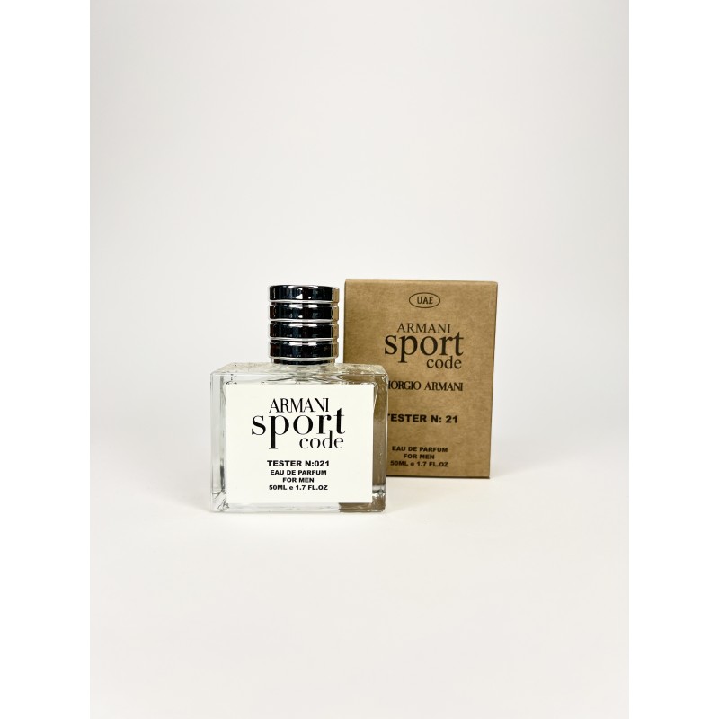 Міні парфум Giorgio Armani Code Sport 50 мл (тестер UAE)