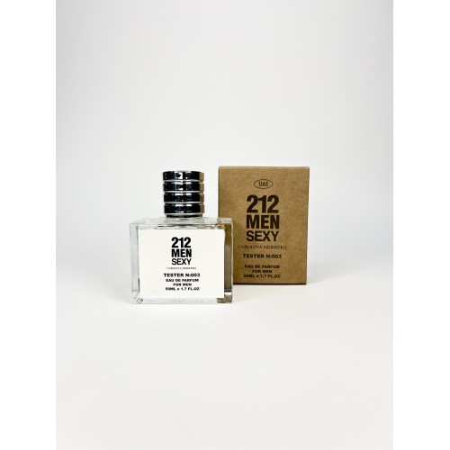 Міні парфум Carolina Herrera 212 Sexy Men 50 мл (тестер UAE)