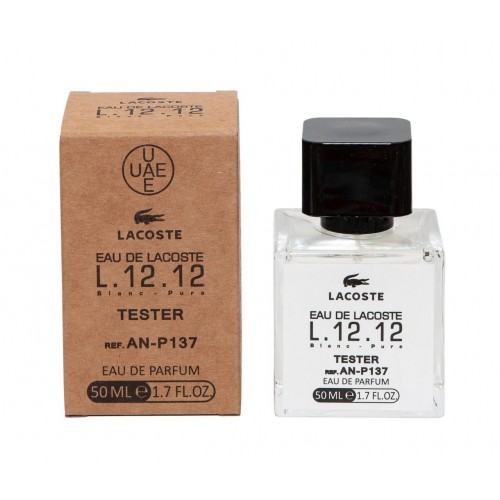 Мини парфюм Eau De Lacoste L.12.12: Blanc Pure 50 мл (тестер)