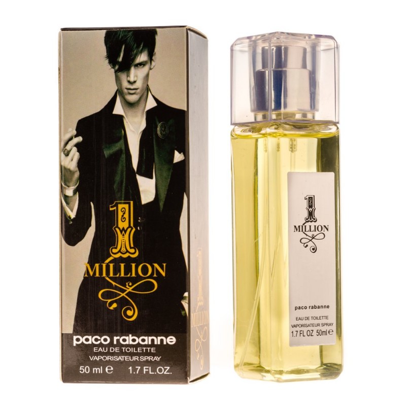 Мини парфюм Paco Rabanne 1 Million For Men Edt 50 мл (тестер белый)
