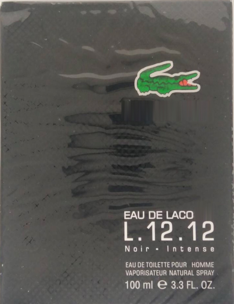 Парфум аналог Eau De Lacoste L.12.12 Noir Intense 100 мл (копія